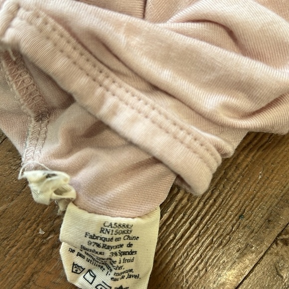 Kyte Baby pale pink bamboo long sleeve shirt - Picture 6 of 7